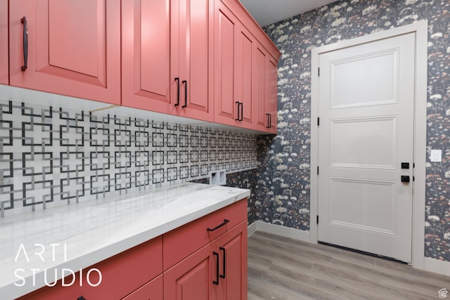 3209 S Dyami Vw Unit 11, Hurricane, UT 84737 - interior space featuring cabinets and light hardwood / wood-style flooring
