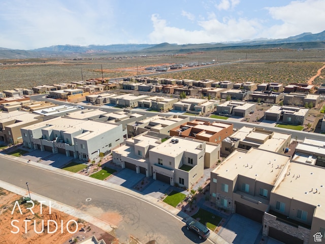 3209 S Dyami Vw Unit 11, Hurricane, UT 84737 - birds eye view of property with a mountain view
