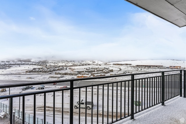 909 W Peace Tree Trl Unit 507, Heber City, UT 84032 - view of snow covered back of property