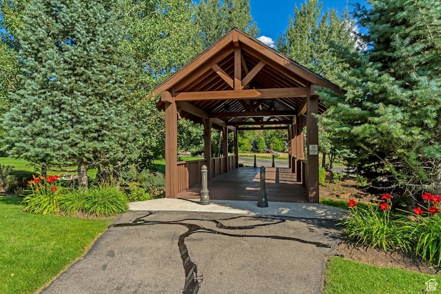 380 S Lindsay Spring Rd, Heber City, UT 84032 - view of home's community featuring a gazebo