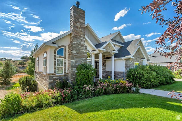 380 S Lindsay Spring Rd, Heber City, UT 84032 - view of front facade featuring a front lawn