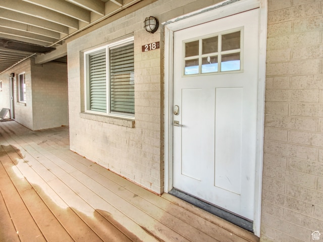 650 N 300 W Unit 218, Salt Lake City, UT 84103 - view of doorway to property