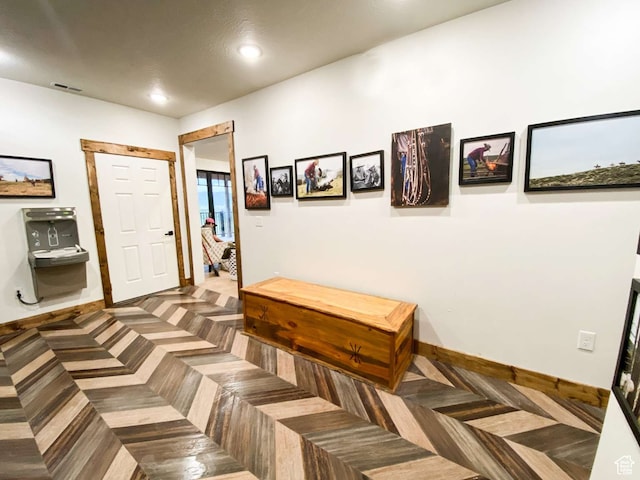 3213 N 4900 W, Malad City, ID 83252 - interior space with dark parquet flooring