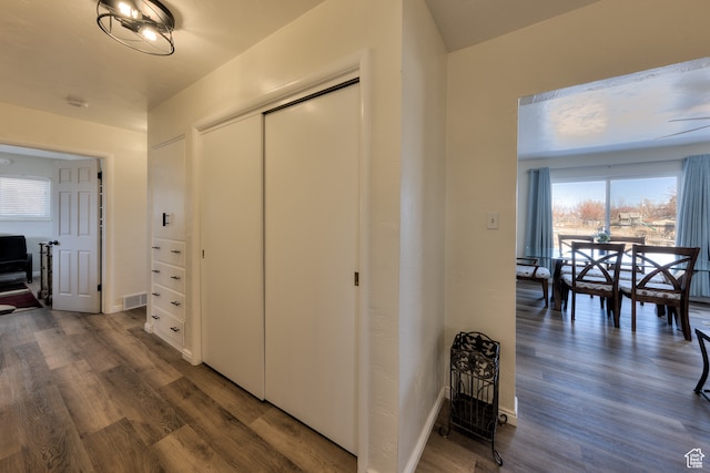 165 E 200 S, Monticello, UT 84535 - corridor featuring dark wood-type flooring