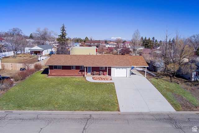 165 E 200 S, Monticello, UT 84535 - single story home featuring a front yard and a garage