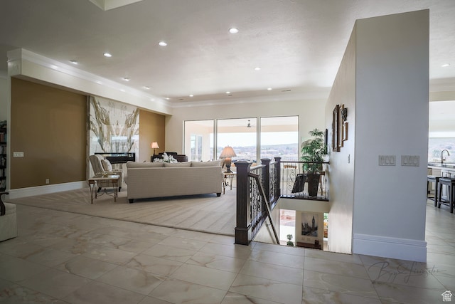 836 E St James Ln, St George, UT 84790 - view of tiled living room