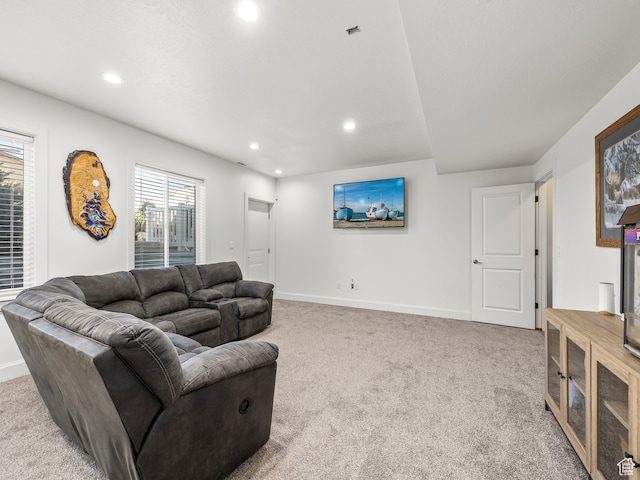 632 W 1460 S, Spanish Fork, UT 84660 - living room featuring light colored carpet