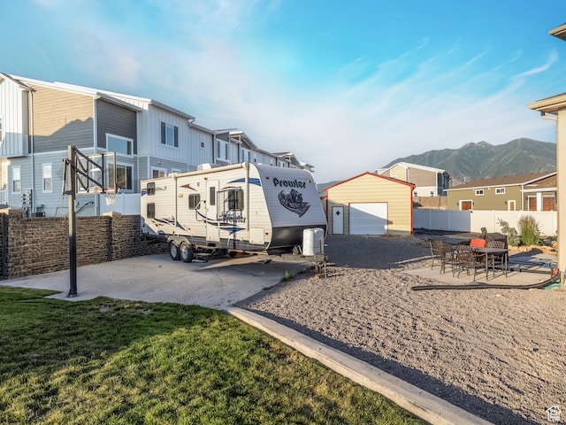 632 W 1460 S, Spanish Fork, UT 84660 - view of jungle gym with a patio, a lawn, and a mountain view