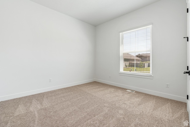 1260 Crest Dale Ln, Santaquin, UT 84655 - carpeted spare room with baseboards and visible vents