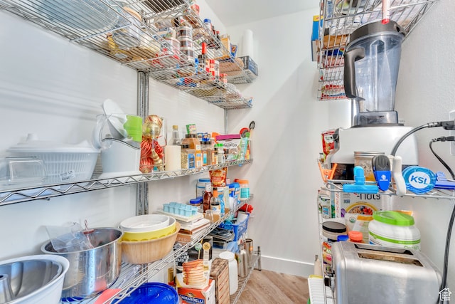 view of pantry