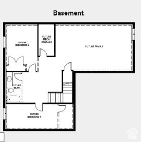 1208 W View Dr S, Santaquin, UT 84655 - view of home floor plan