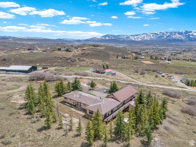 1271 E Oakridge Rd S, Park City, UT 84098 - bird's eye view with a mountain view