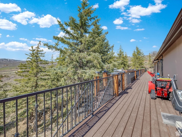 1271 E Oakridge Rd S, Park City, UT 84098 - view of wooden deck