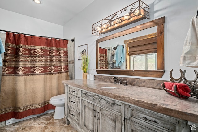 14975 S Canyon Rd, Santaquin, UT 84655 - bathroom featuring vanity, tile flooring, and toilet