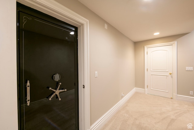 2227 E 5340 S, Holladay, UT 84117 - corridor featuring recessed lighting, baseboards, and carpet floors