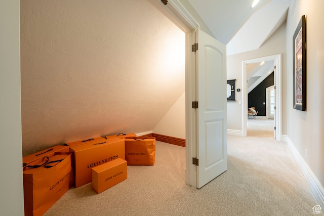 2227 E 5340 S, Holladay, UT 84117 - carpeted bedroom featuring baseboards and vaulted ceiling