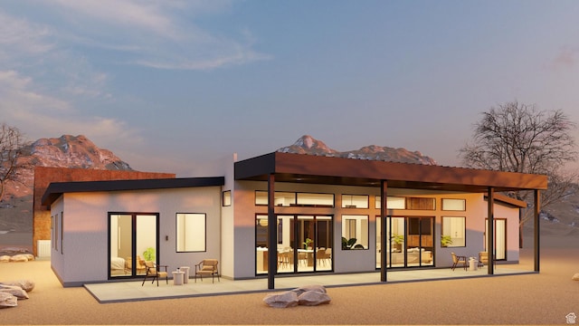 2235 Salida Del Sol, Moab, UT 84532 - view of back of house at dusk