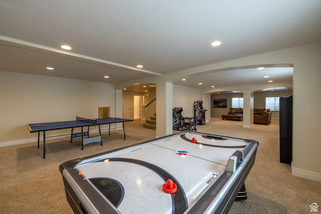340 E Maple St, Mapleton, UT 84664 - rec room featuring light colored carpet