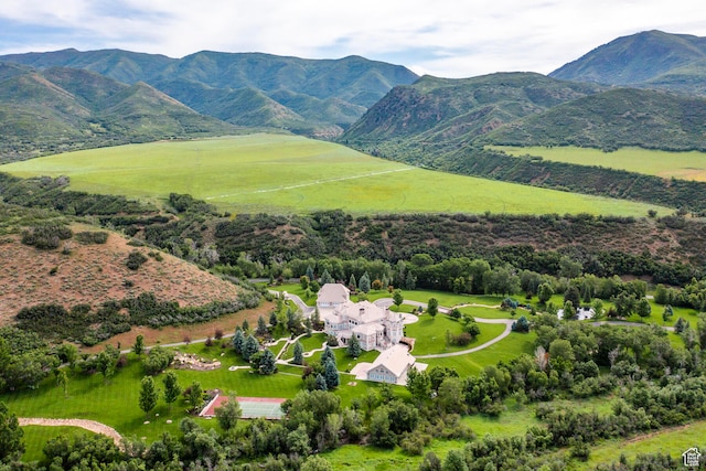 533 N Left Fork Hobble Creek Cyn, Springville, UT 84663 - mountain view featuring a rural view
