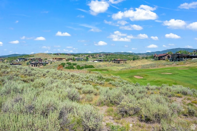 3172 Wapiti Canyon Rd, Park City, UT 84098 - mountain view featuring a golf club