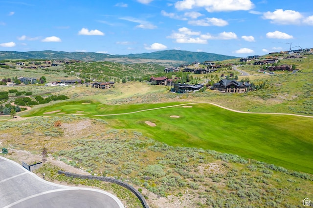 3172 Wapiti Canyon Rd, Park City, UT 84098 - view of mountain background featuring a golf club