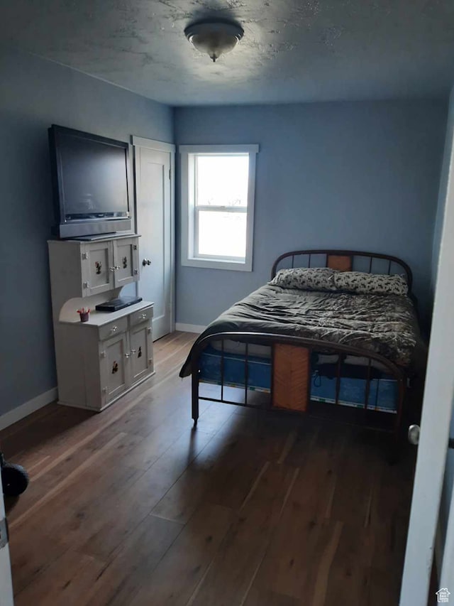 497 N 200 E, Mayfield, UT 84643 - bedroom with dark hardwood / wood-style floors