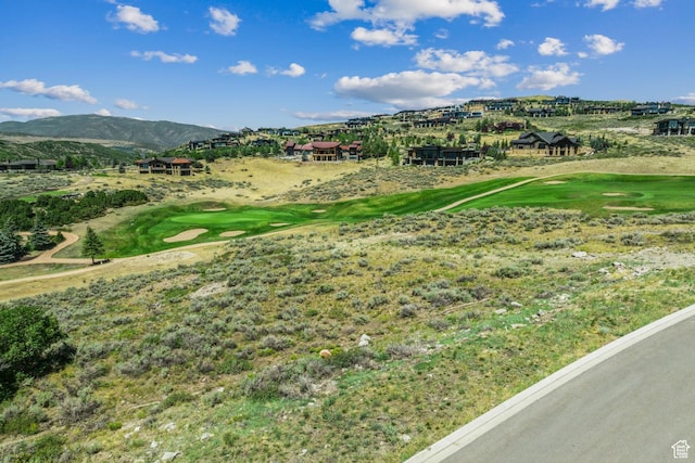 3228 Wapiti Canyon Rd Unit 54, Park City, UT 84098 - view of mountain backdrop featuring a local golf course