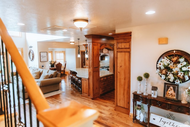 493 N 12500 W, Bluebell, UT 84007 - interior space with light hardwood / wood-style flooring