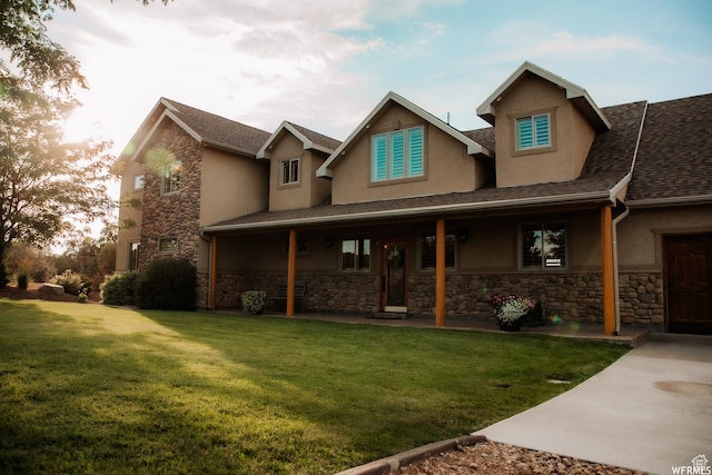 493 N 12500 W, Bluebell, UT 84007 - view of front of property featuring a front lawn
