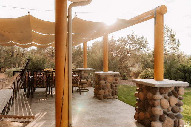 493 N 12500 W, Bluebell, UT 84007 - view of patio / terrace