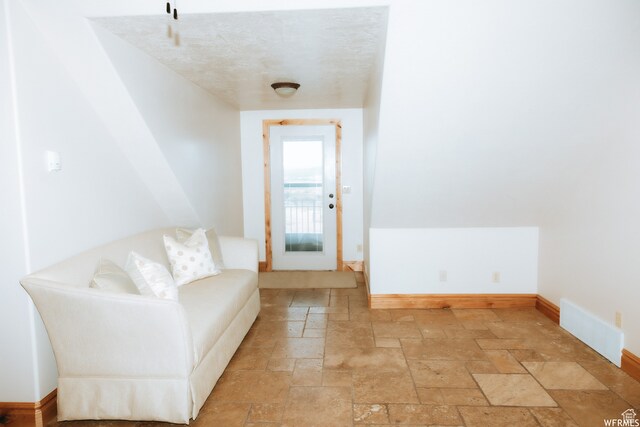493 N 12500 W, Bluebell, UT 84007 - interior space with a textured ceiling