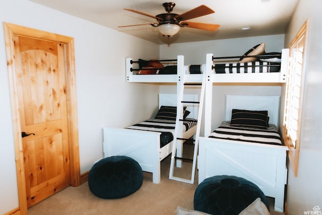 493 N 12500 W, Bluebell, UT 84007 - interior space featuring light carpet and ceiling fan