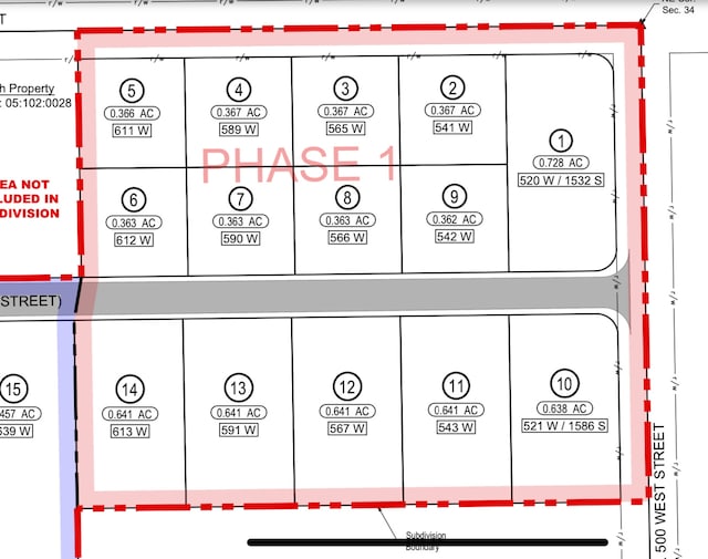 565 W 1500 S Unit 5, Vernal UT, 84078 land for sale