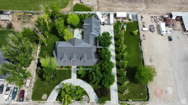 drone / aerial view