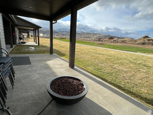 140 W 150 S Unit I32, Garden City, UT 84028 - view of patio with a mountain view