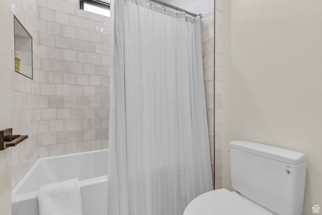 1429 S Hallam Rd Unit 2, Francis, UT 84036 - bathroom with shower / tub combo and toilet