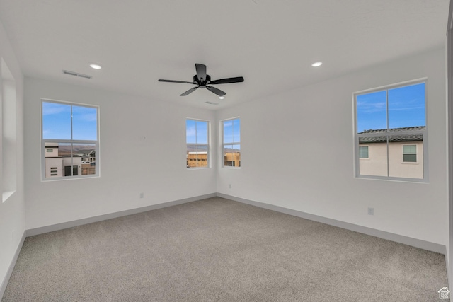 664 Pine Canyon Rd, St George, UT 84790 - carpeted empty room featuring ceiling fan