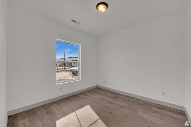 664 Pine Canyon Rd, St George, UT 84790 - unfurnished room with light hardwood / wood-style floors