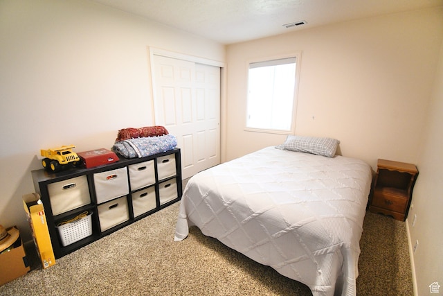 75 E 300 N, Glenwood, UT 84730 - bedroom with a closet and carpet floors