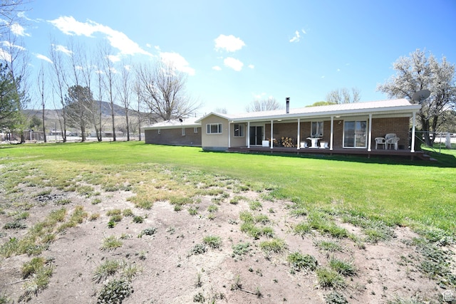 75 E 300 N, Glenwood, UT 84730 - back of property with a yard