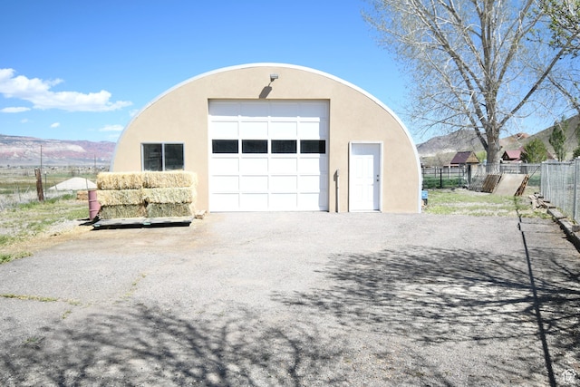 75 E 300 N, Glenwood, UT 84730 - garage with a mountain view