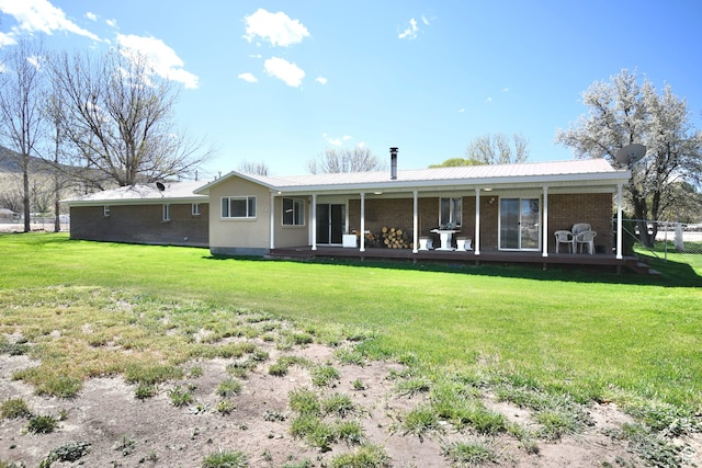 75 E 300 N, Glenwood, UT 84730 - view of front of home featuring a front lawn
