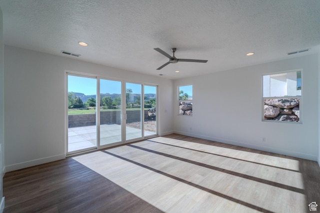 723 S 1220 W Unit 34, Hurricane, UT 84737 - empty room featuring baseboards, visible vents, and wood finished floors