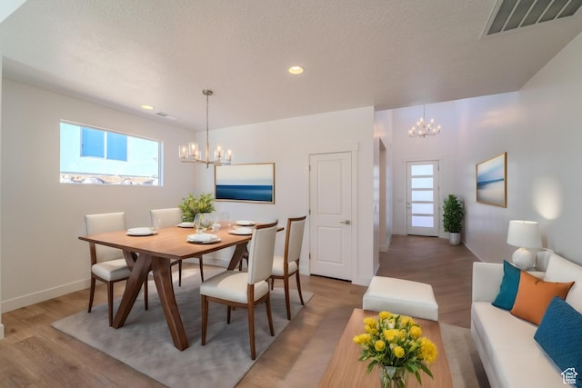 723 S 1220 W Unit 34, Hurricane, UT 84737 - dining room with a chandelier, a wealth of natural light, and visible vents