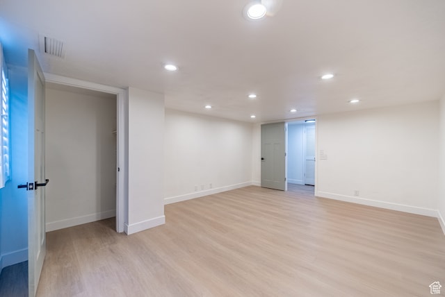 875 S Donner Way Unit 1203, Salt Lake City, UT 84108 - spare room featuring light wood-type flooring