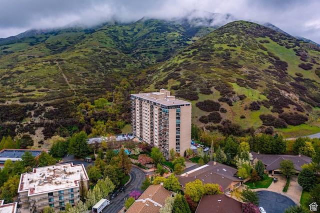 875 S Donner Way Unit 1203, Salt Lake City, UT 84108 - bird's eye view featuring a mountain view