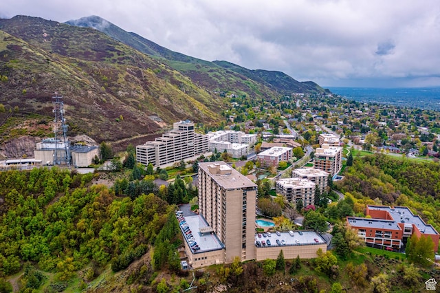 875 S Donner Way Unit 1203, Salt Lake City, UT 84108 - aerial view featuring a mountain view