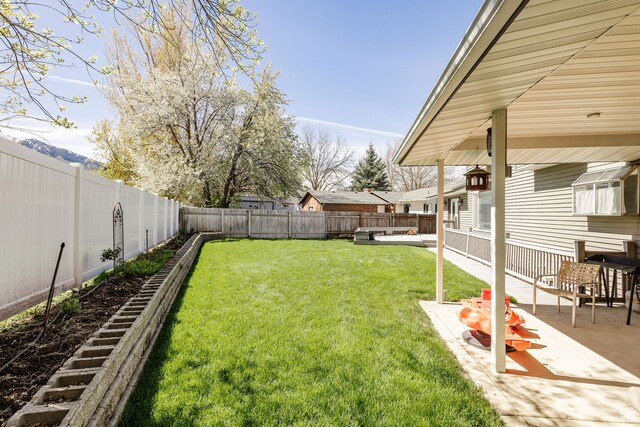 1560 E 1580 N, Logan, UT 84341 - view of yard featuring a patio