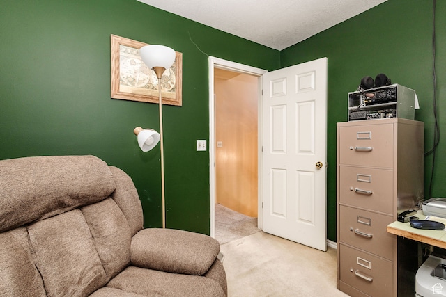 1560 E 1580 N, Logan, UT 84341 - sitting room with light carpet and a textured ceiling
