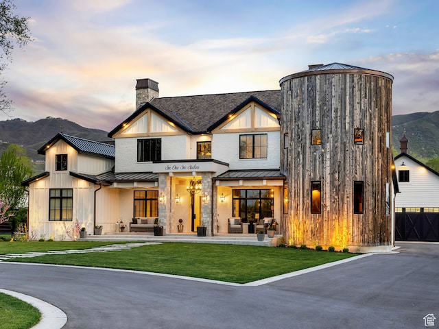 616 E Stokes Ave S, Draper, UT 84020 - modern farmhouse style home with a yard